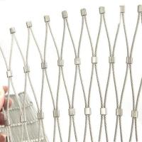 Stainless Steel Wire Rope Mesh SS304/316 for Zoo Safety Fencing