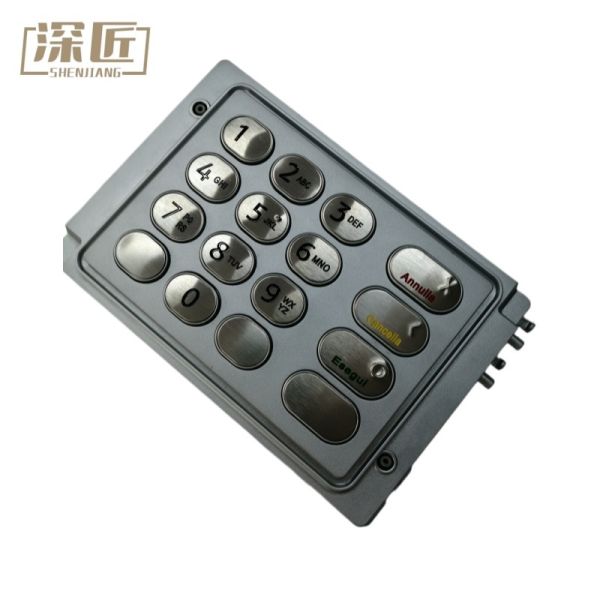 Pinpad 445-0744366 4450744366 NCR Atleos ATM Spare Parts NCR EPP 3 Italy Layout Encryption Keyboard EPP3 Gen 2 for NCR ATM Part