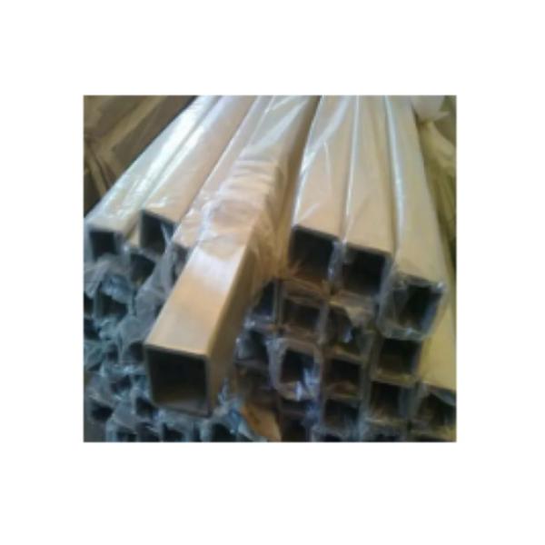 Tuyauterie carrée polie par ERW d'acier inoxydable