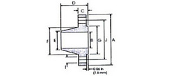 ASTM A182 F304 Фланцевая поверхность из нержавеющей стали Тип поднятой поверхности B16.5