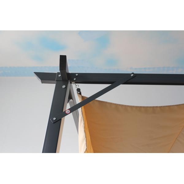 Customizable 3.1*3.1*2.3M Aluminum Outdoor Retractable Pergola Canopy for Garden Patio