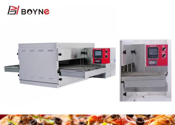 Jet Countertop Gas Pizza Oven , Conveyor Single Deck Industrial Electric Pizza Oven