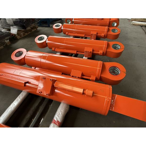Custom Dual Action Hydraulic Cylinder With Hard Chrome Plated Steel Rod