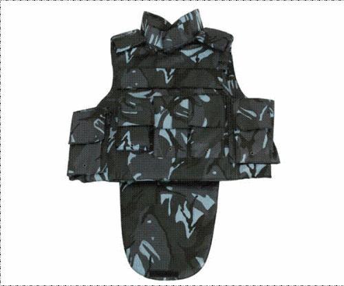 Camouflage Full protective  NIJ IIIA 9mm Aramid fiber bullet proof vest for Police and Military Use