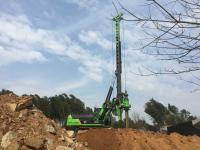 125 aparejo rotatorio de KN.M Max Torque KR125A Driling para 37 m que entrelazan a Kelly Bar Bored Piles Machine