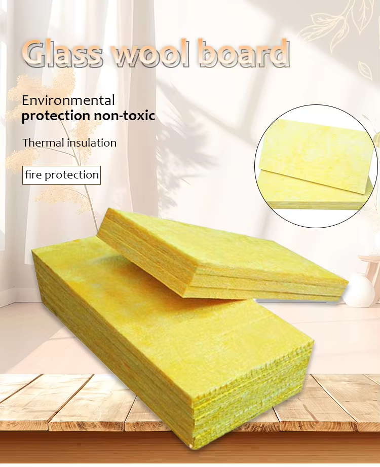 Insulation Glass Wool Board Fireproof Wall Thermal Insulation Panel
