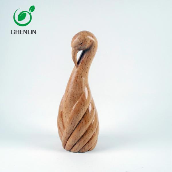 OEM ODM Wooden Umbrella Handle , Straight Umbrella Duck Head