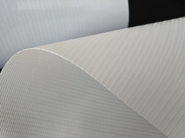 Spray Painting PVC Mesh Fabric 450GSM Safety Mesh Net Fabric Tarps 1000D 12*12 High Strength