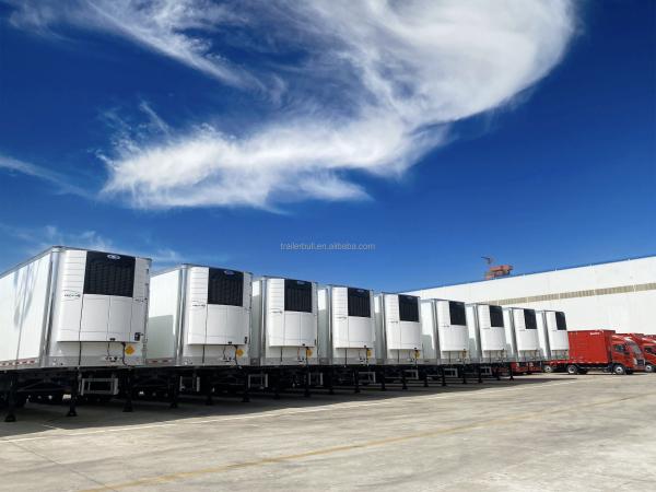 Aluminum Box Body 53ft Semi Trailer for Temperature-Controlled Fresh Food Transport