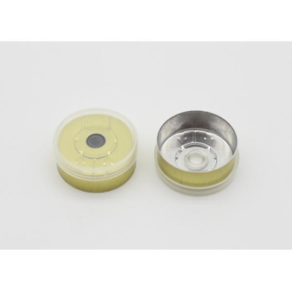 уплотнения пробирки 20мм прозрачные золотые алюминиевые, целебные алюминиевые уплотнения Кримп