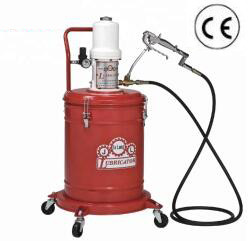 Pneumatic Grease Barrel Pump With Wheels 20 Liters 405 Bar