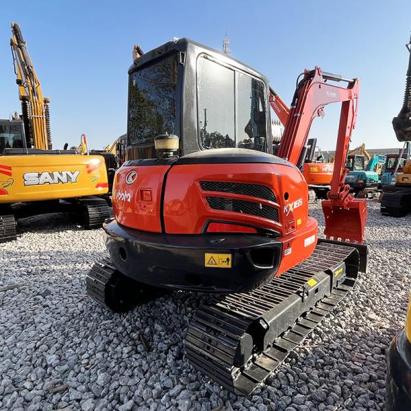 Used Kubota KX165 Excavator 48kw 0.24m3 Bucket Capacity Excellent Condition