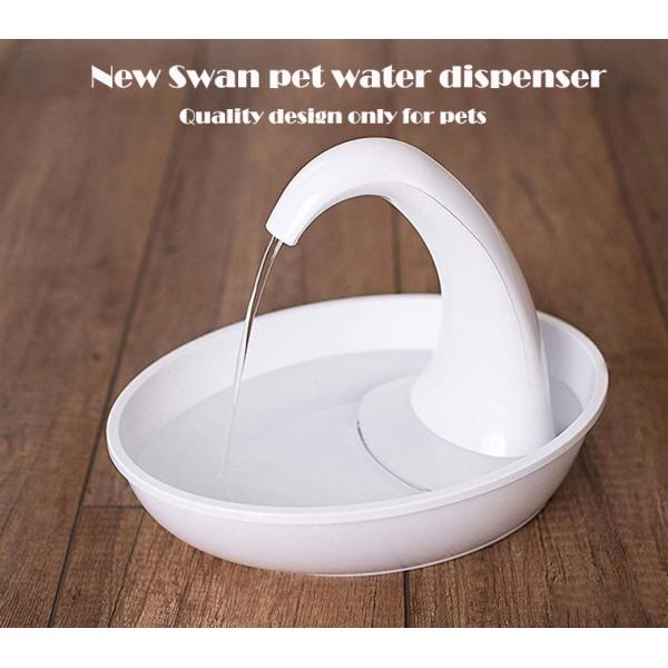 Bowl Feeder Type Automatic Feeders Waterers 1.8L Pet Fountain for Cats Dogs Multiple Pets