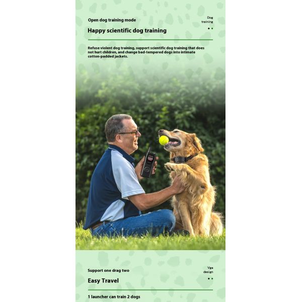 Portable Waterproof Rechargeable Wireless GPS Electronic Dog Fence Trainer Handheld Barking Stop Two-in-One Nylon Plastic Pet
