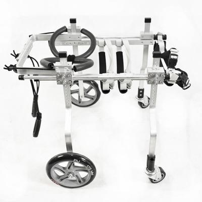 Pet Hind Limb Four Wheeled Wheelchair Rust Proof Dirt Resistant