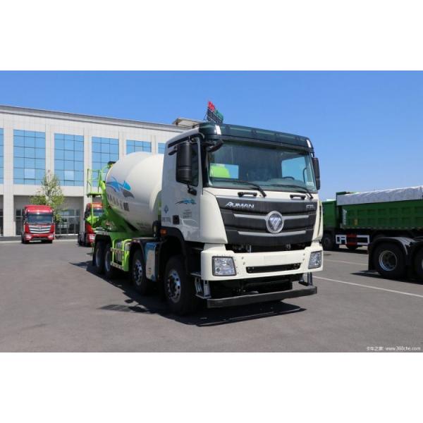 Customer's Requirement Choose Hot Auman GTL 360HP 8X4 7.7 Square Concrete Mixing Truck