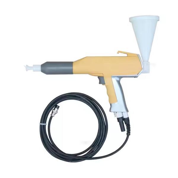 Laboratory Powder Spraying Machinery Metal Surface Plasticizing Equipment Electrostatic Powder Spraying Gun