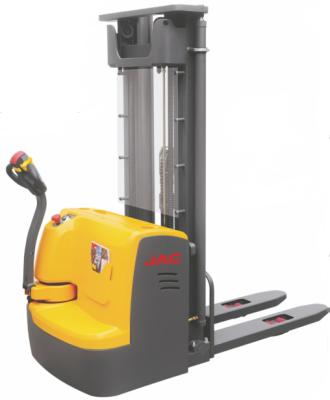 1.5 Ton Capacity Walkie Pallet Stacker With Standing Driving Motor System