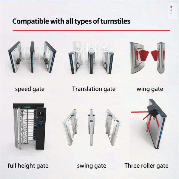 Low Noise Servo Motor For Office Building Access Turnstile