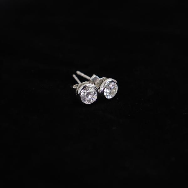 Wholesale 14K Gold Luxury Diamond Stud Earrings 1 Carat DEF Lab Grown Perfect Gift for Wedding