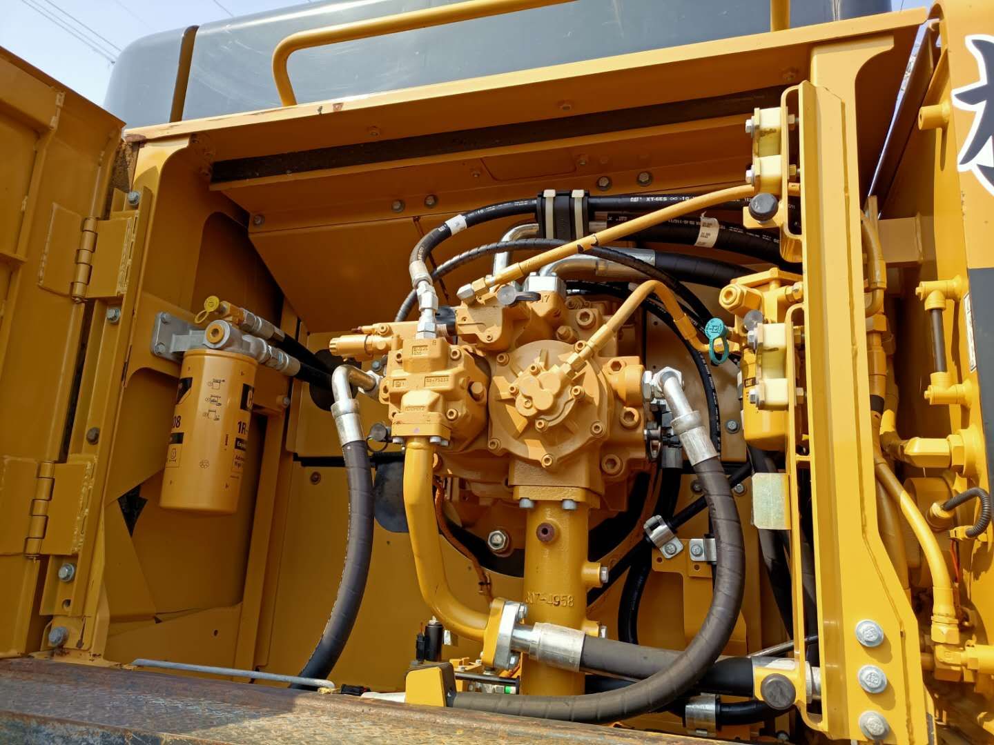 Японское происхождение Использованный экскаватор для кошек 50000kg CAT 349DL Crawler Excavator с емкостью ведра 2m3