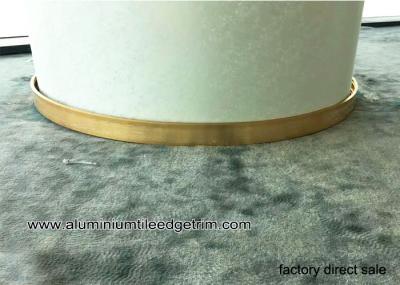 Bendable / Curved Commercial Skirting Aluminium For Columns Of Large Building