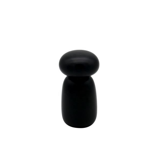 White Black Pepper Mill Grinder Adjustable Ceramic Rotor Wooden Salt & Pepper Shakers