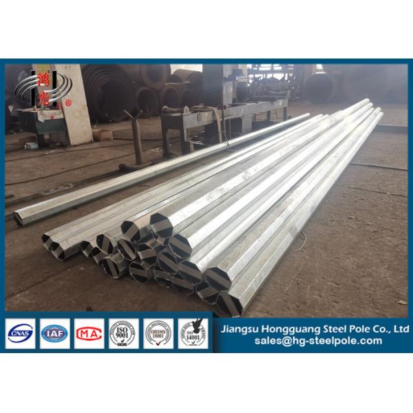 Galvanized Polygonal Steel Electric Power Pole