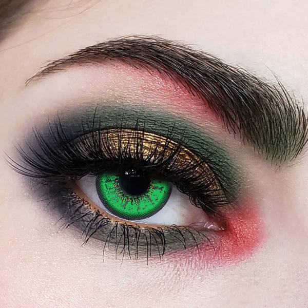 Контактные линзы 14.5mm ISO13485 безопасные покрашенные Cosplay на хеллоуин