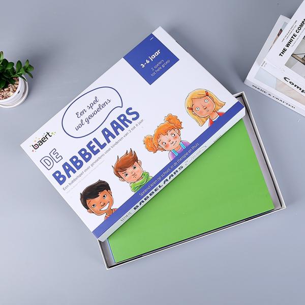 ODM FSC Paper Family Educational Board Games For Preschoolers Eco Friendly