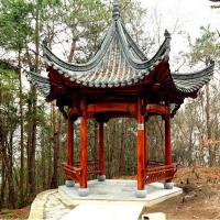 Miradouro de madeira composto Waterproofing personalizado 2.6m exteriores do jardim