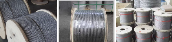 304/316 Aisi Stainless Steel Wire Rope Non Alloy Weight Of Coil About 60-100kg