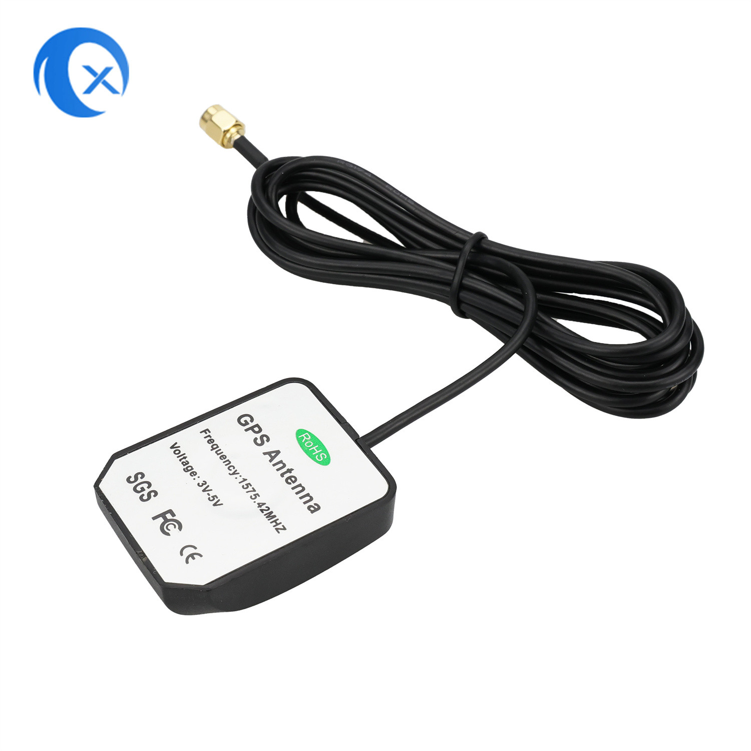 Антенна разъем-вилки 28dBi внешняя GPS SMA активная
