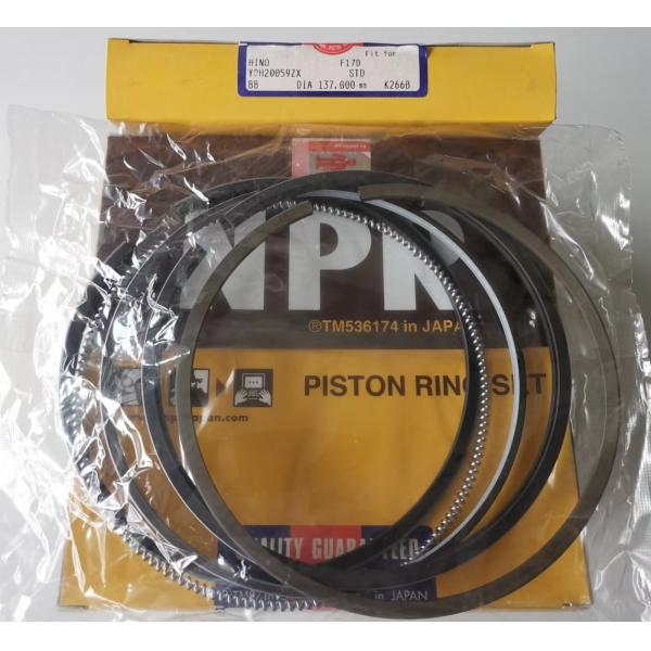 EF750 F17D NPR Piston Ring 137mm For HINO Engine Parts 13011-2710A 13011-2780 13011-2990 13011-2991