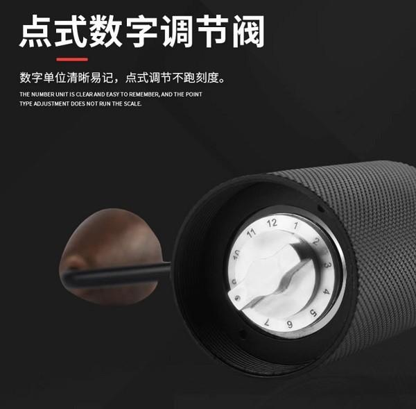 Conical Burr Outdoor Coffee Grinder 23seconds Easy Grinding
