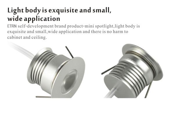 ETRN Brand 4Wx6 Round MINI LED Downlights Cabinet Light Spotlights Ceiling stairway Lights