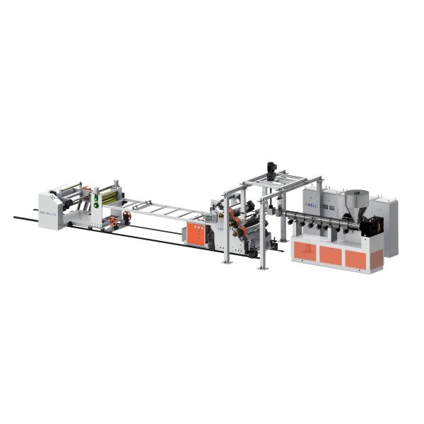 Transparent PC PE GPPS Extruder Sheet Extrusion Line