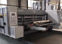 220pcs/min corrugou a máquina de Slotter Die Cutter da impressora da caixa da pizza da caixa com empilhador