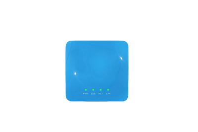 2.4G azul WIFI GPON Ontário, terminal de rede ótico 170*118*38mm da fibra ótica Ontário