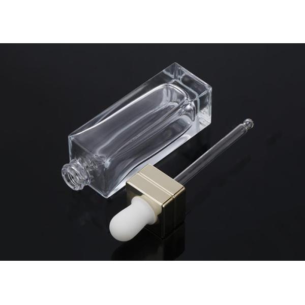 40ML Square Essence Emulsion Glass Cosmetic Bottles