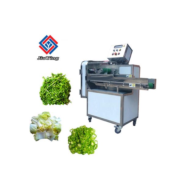 Dual Frequency Commercial Vegetable Cutter With Automatic Production Line For Central Kitchen