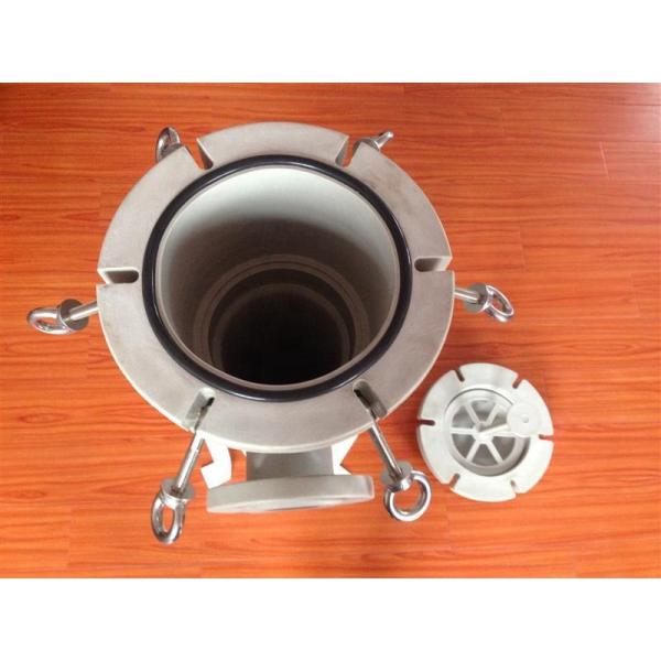 Seawater Desalination Water Plastic FRP Bag Filter Housing with Filter Bag and 60KG Weight