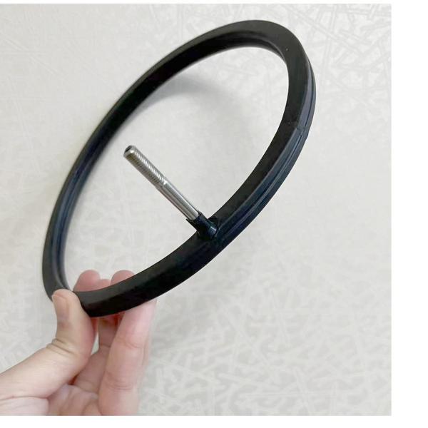 Custom All Size Silicone Rubber Inflatable Door Gasket with 250C Temperature Resistance