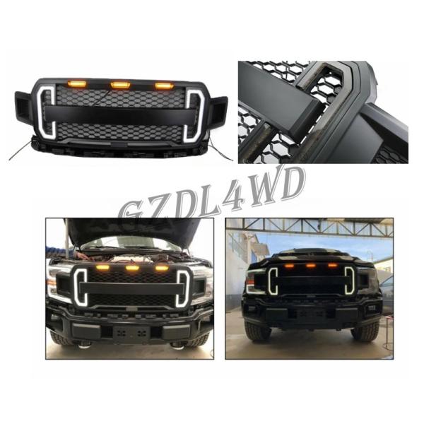 GZDL4WD 4x4 Front Grill Mesh Raptor Accessories For F150 Raptor  2018