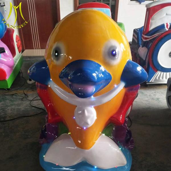 Hansel  kids amusement rides  kids playground electric musical toy fish kiddie ride