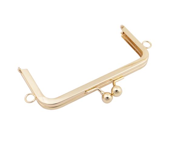 High quality zinc alloy metal purse handbag frames,metal purse frame with inner size 140mm
