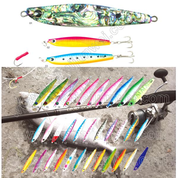 New design best sale 20.0g 7.5cm lead fishing lure