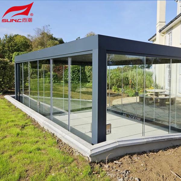 Smart Aluminium Perforated Panel / Aluminum Retractable Pergola