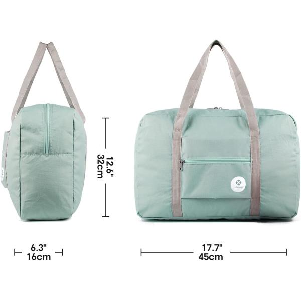 Sport Foldable Travel Duffel Bag Tote Carry On Luggage Weekender Overnight For Women