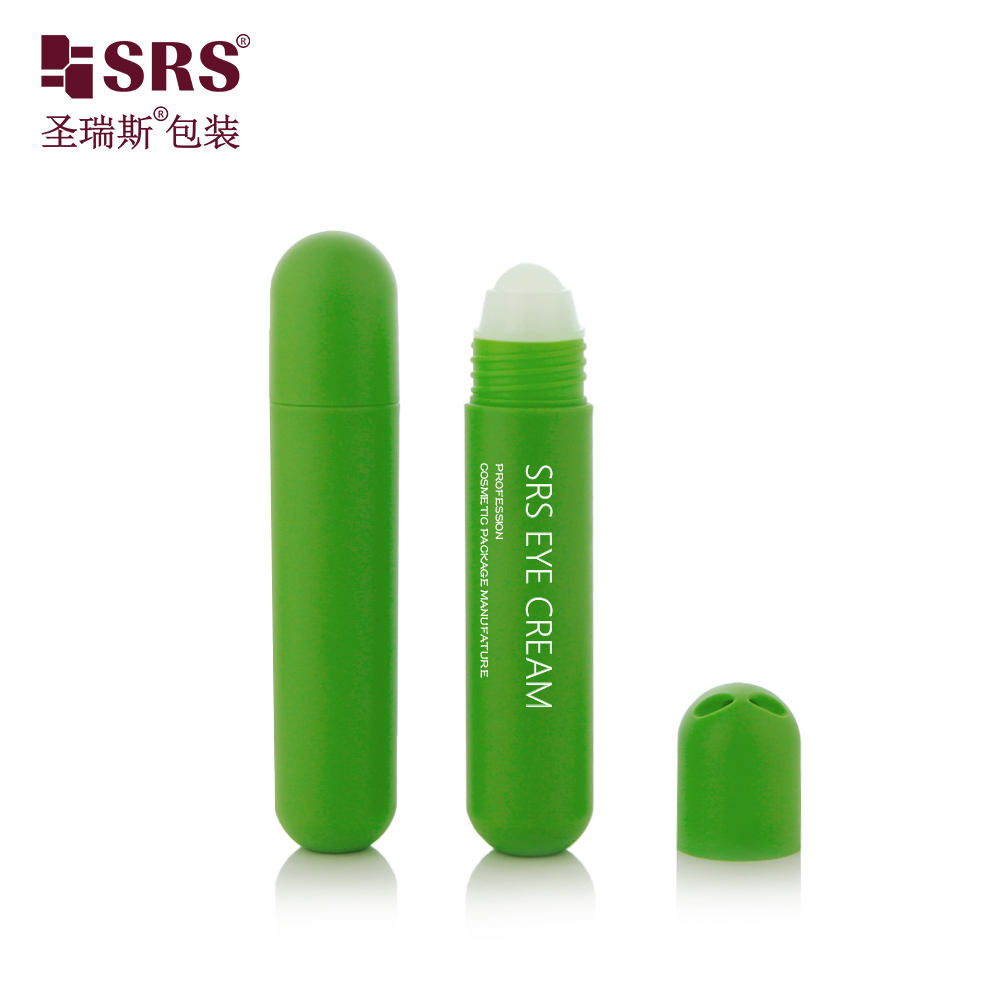 Pcr Pp Plastic Roll On Bottle Portable With Lanyard For Deodorant Anti Itch Pain Relief Liquid